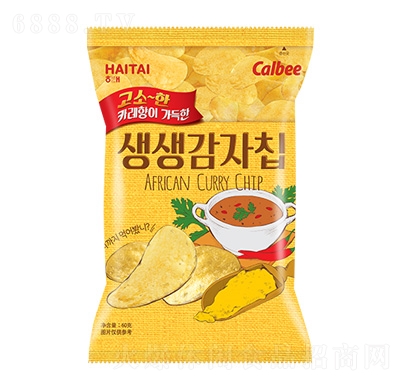Calbee海太咖喱味薯片60g