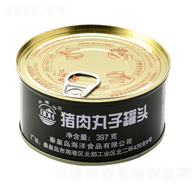 北戴河豬肉丸子罐頭397g