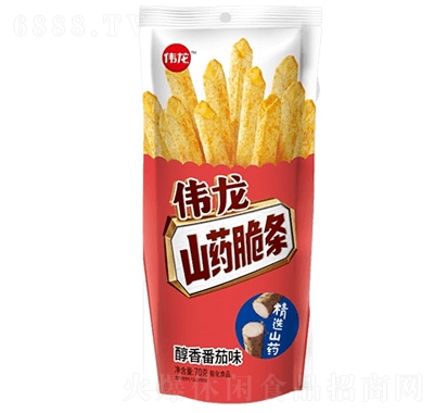 偉龍山藥脆條醇香番茄味