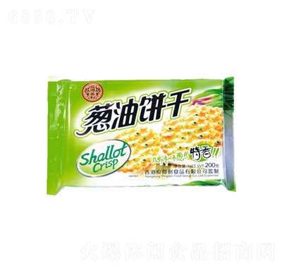 應得嘉利蔥油餅干200克
