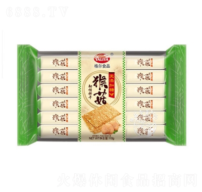 格爾食品猴菇韌性餅干110克