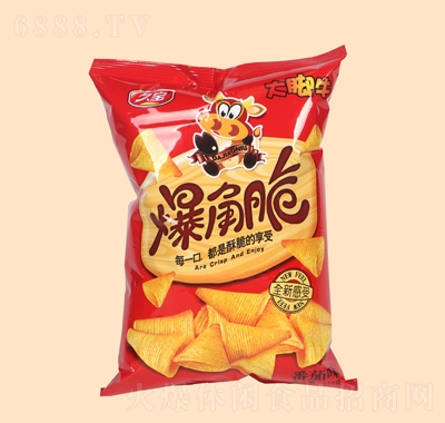 大腳牛爆角脆（番茄味）