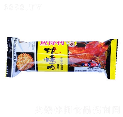 應(yīng)得嘉利燒烤肉味餅干5
