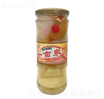 一畝泉什錦水果罐頭70
