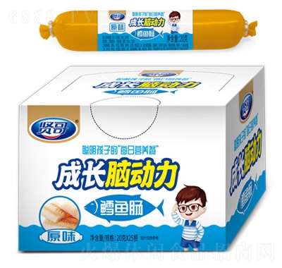 賢哥鱈魚腸原味盒裝20