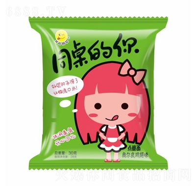 開心回憶點(diǎn)脆面奧爾良雞翅味