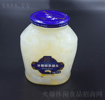 真情冰糖椰果罐頭100