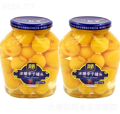 真情冰糖李子罐頭100