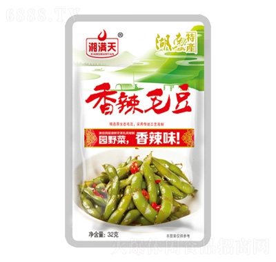 湘滿天香辣毛豆32克