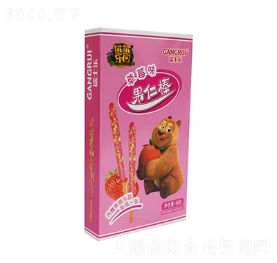 瑞士樂熊熊樂園果仁棒草莓味
