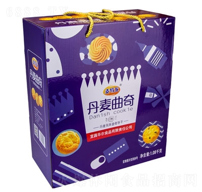 麥特龍丹麥曲奇餅干禮盒裝1080g
