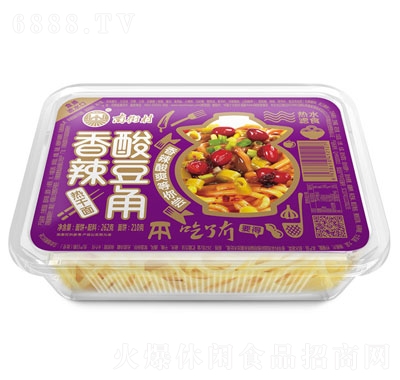 南街村酸豆角熱干面香辣味