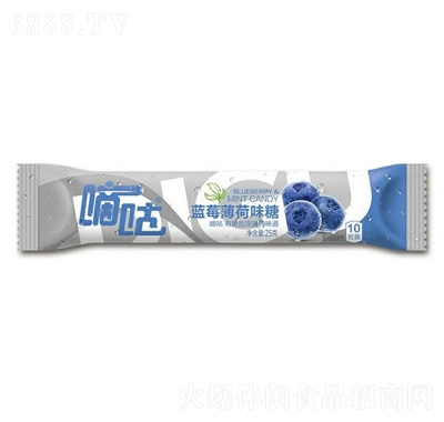 笑咪咪嘀咕藍(lán)莓薄荷味硬