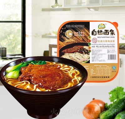皓康自熱面條雞湯面