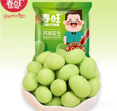 春旺多味花生芥末味花生