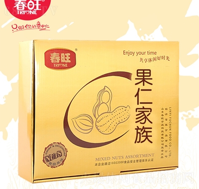 春旺果仁家族禮盒