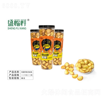 盛福祥雞蛋煎卷芝麻味2