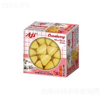 Aji蔓越莓手工餅干220g