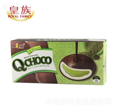 皇族巧克力抹茶Q餅140g