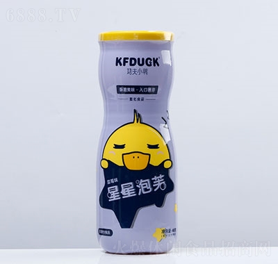 功夫小鴨泡芙（藍莓味）