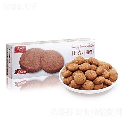 趣園巧克力曲奇原味120克