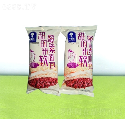 王利君甜蜜的紫米軟面包