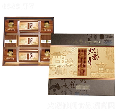 長發(fā)姑蘇月月餅禮盒