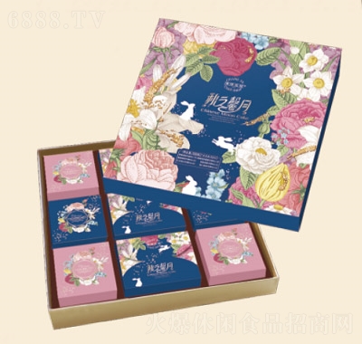 長發(fā)金月尊品月餅禮盒