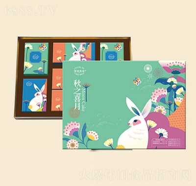 長發(fā)秋之喜月月餅禮盒