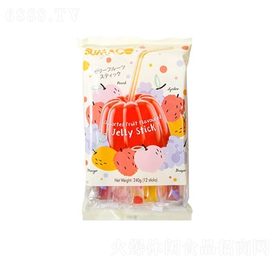 素瑪哥綜合果味條形果凍240g