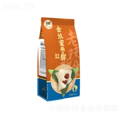 多頓金絲蜜棗粽