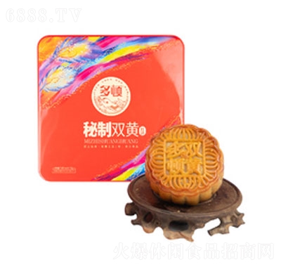 多頓秘制雙黃月餅禮盒
