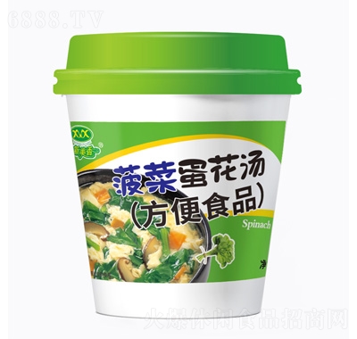 新美香菠菜蛋花湯杯裝