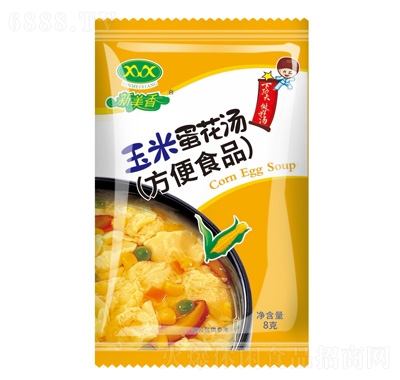新美香玉米蛋花湯袋裝