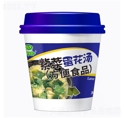 新美香紫菜蛋花湯杯裝