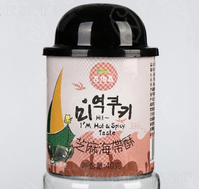 東洛島芝麻海帶酥35g