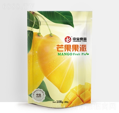 中寶芒果果派果干