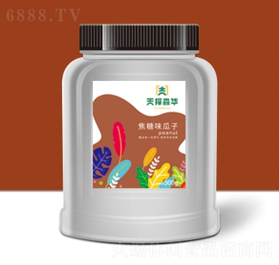 天擇森華焦糖味瓜子