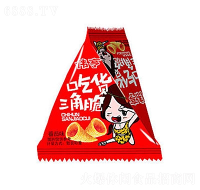 偉亨吃貨三角脆番茄味