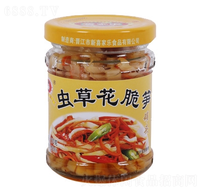 喜家樂油燜蟲草花脆筍1