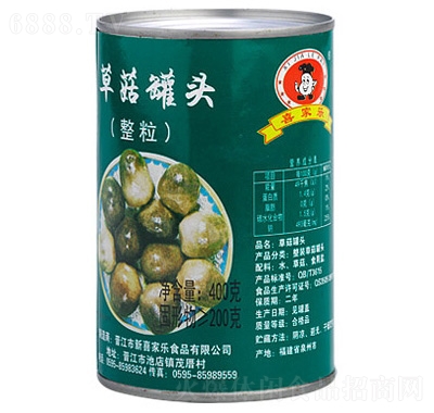 喜家樂(lè)草菇罐頭(固體物≥200g)