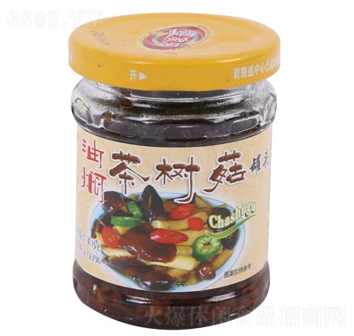 喜家樂油燜茶樹菇罐頭1