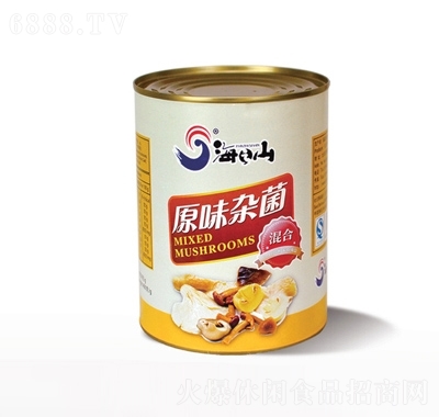 海山原味混合菇罐頭