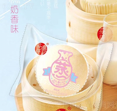 芬得蒸蛋糕奶香味辦公室早餐休閑食品面包點心