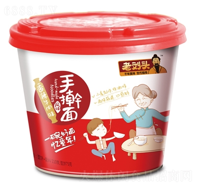 老劉頭手搟面香辣牛肉味