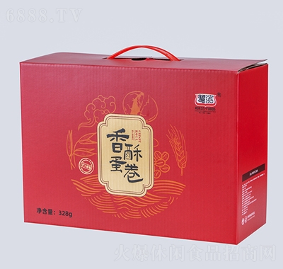 鷺濱香酥蛋卷328g休閑零食