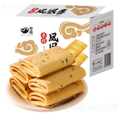 零趣鳳凰卷整箱360g辦公室點心休閑早餐糕點小零食品