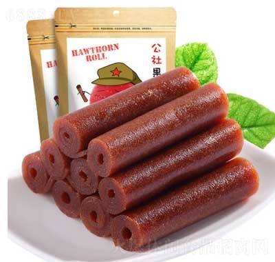 沂蒙公社果丹皮220g兒童山楂卷辦公休閑食品