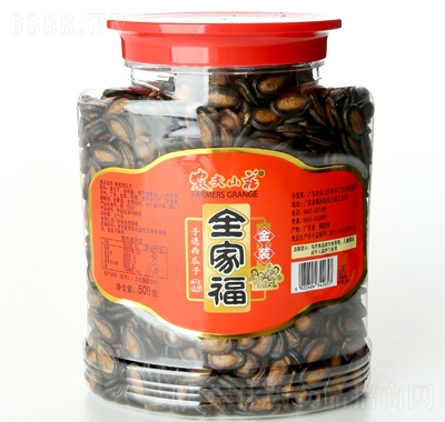 農(nóng)夫山莊手選西瓜子全家福508克炒貨食品廠家