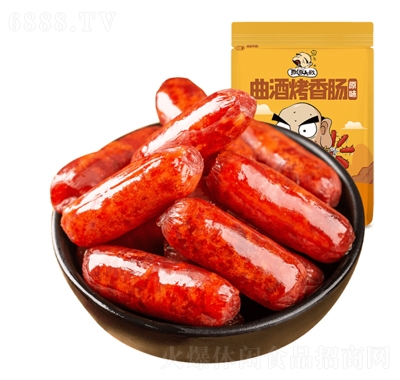 飄零大叔曲酒烤香腸即食200g小肉棗肉脯原味網(wǎng)紅美食零食